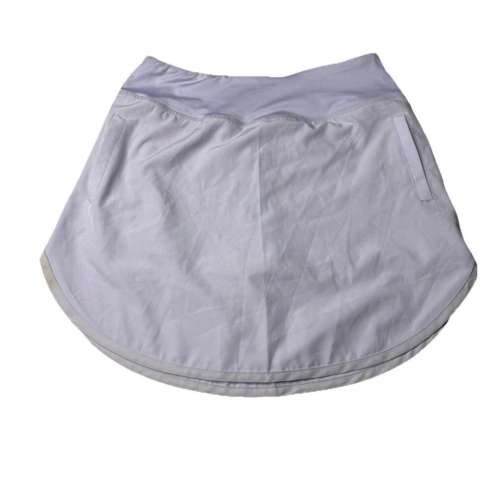 Simply Southern Pickle Ball Tennis Athletic Skirt Skort Lavender Purple Medium